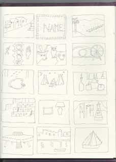 Mr. Bones Pen and Ink